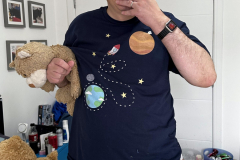 Space explorer t-shirt
